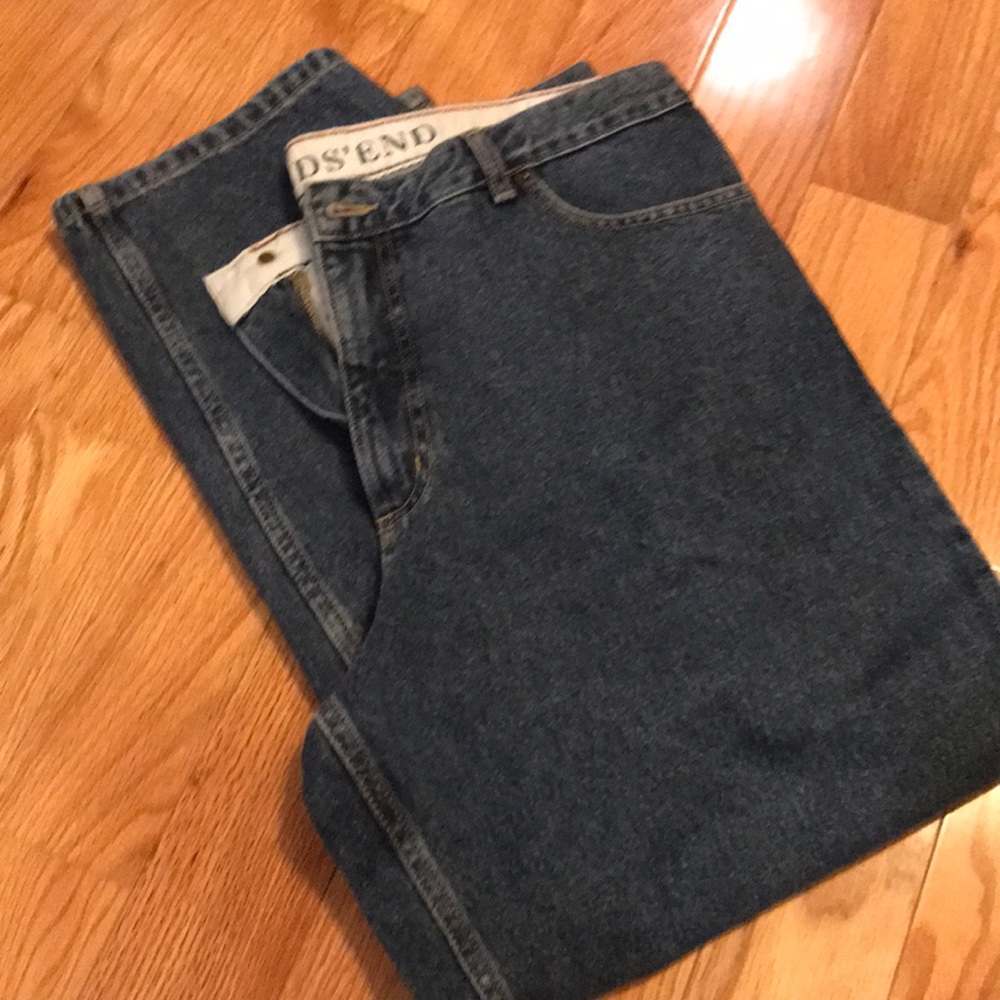 Lands end 12 petite blue jeans
